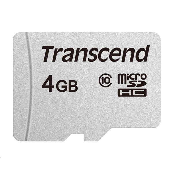 TRANSCEND TS4GUSD300S Paměťová karta Transcend 4GB microSDHC 300S