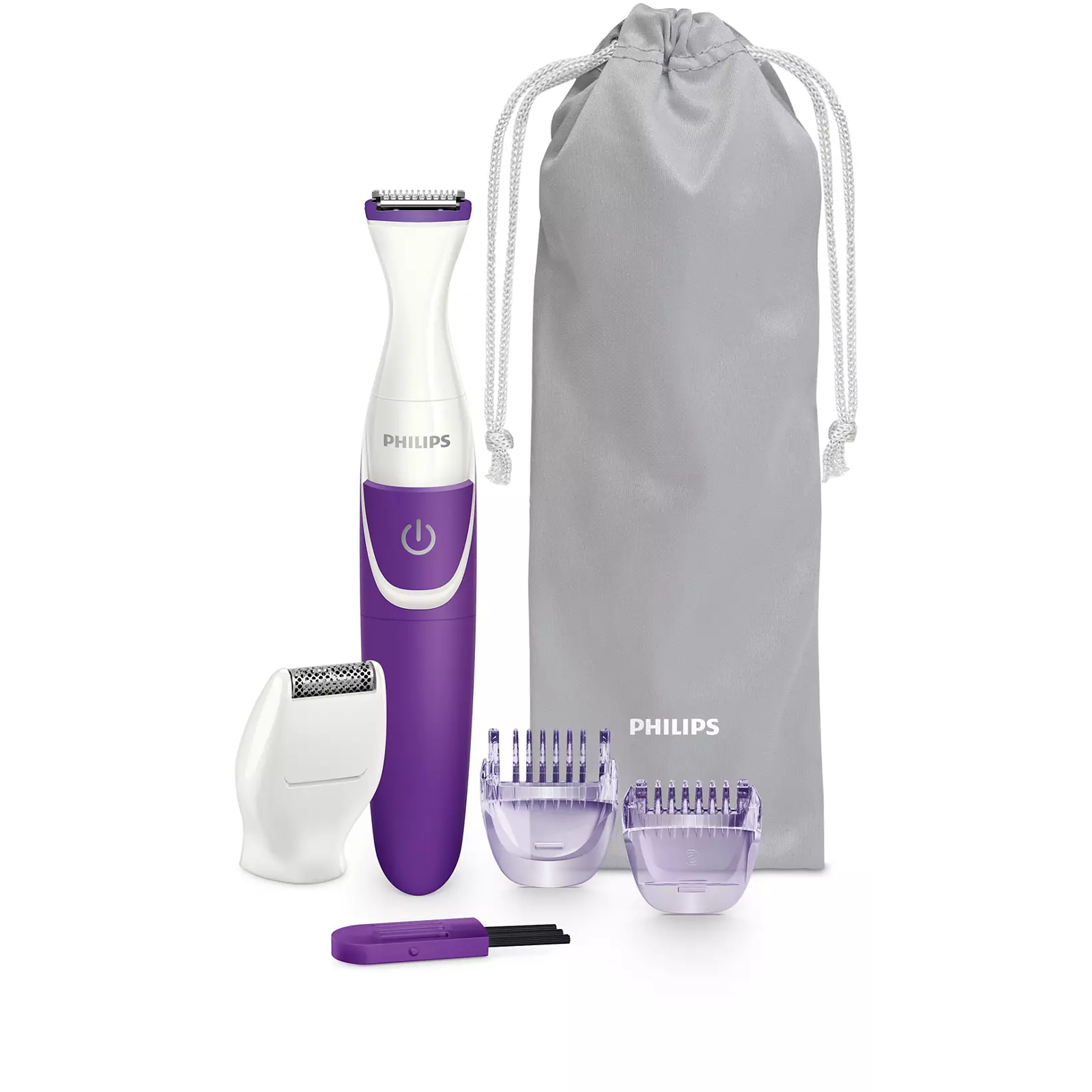 Philips BRT 383/15 Trimmelő - Lila (BRT383/15)