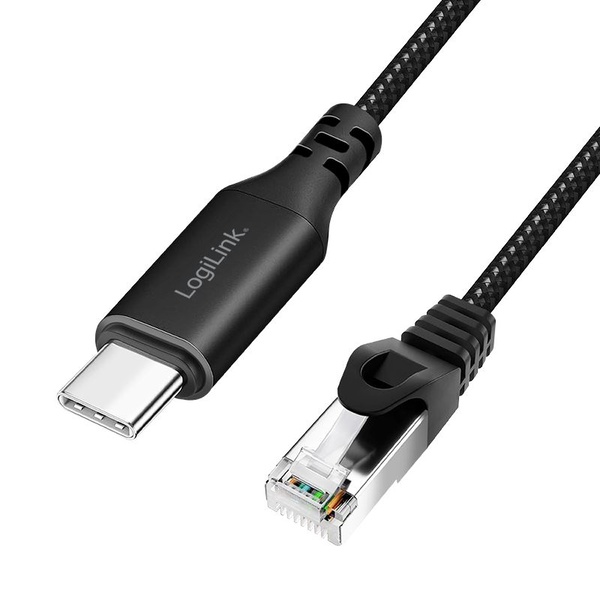 LogiLink CU0413 cavo di rete Nero 3 m Cat6 S/FTP (S-STP) Rotondo