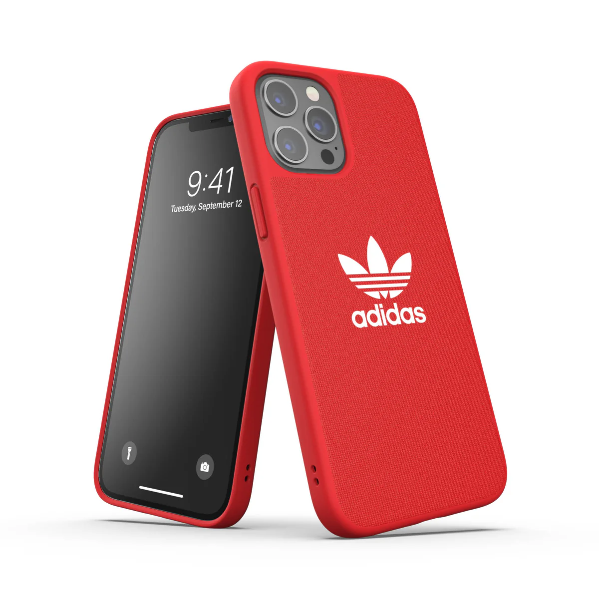 Adidas Molded Case Canvas Apple iPhone 12 Pro Max Tok - Piros (42270)