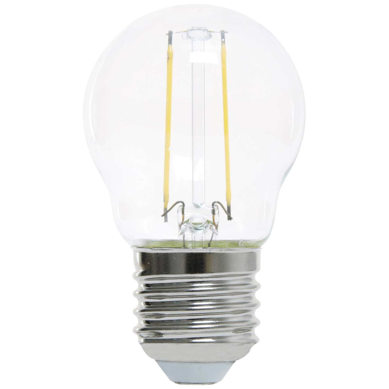 LightMe LED fényforrás E27 Izzólámpa forma 2.2 W = 25 W Melegfehér (LM85273) (LM85273)