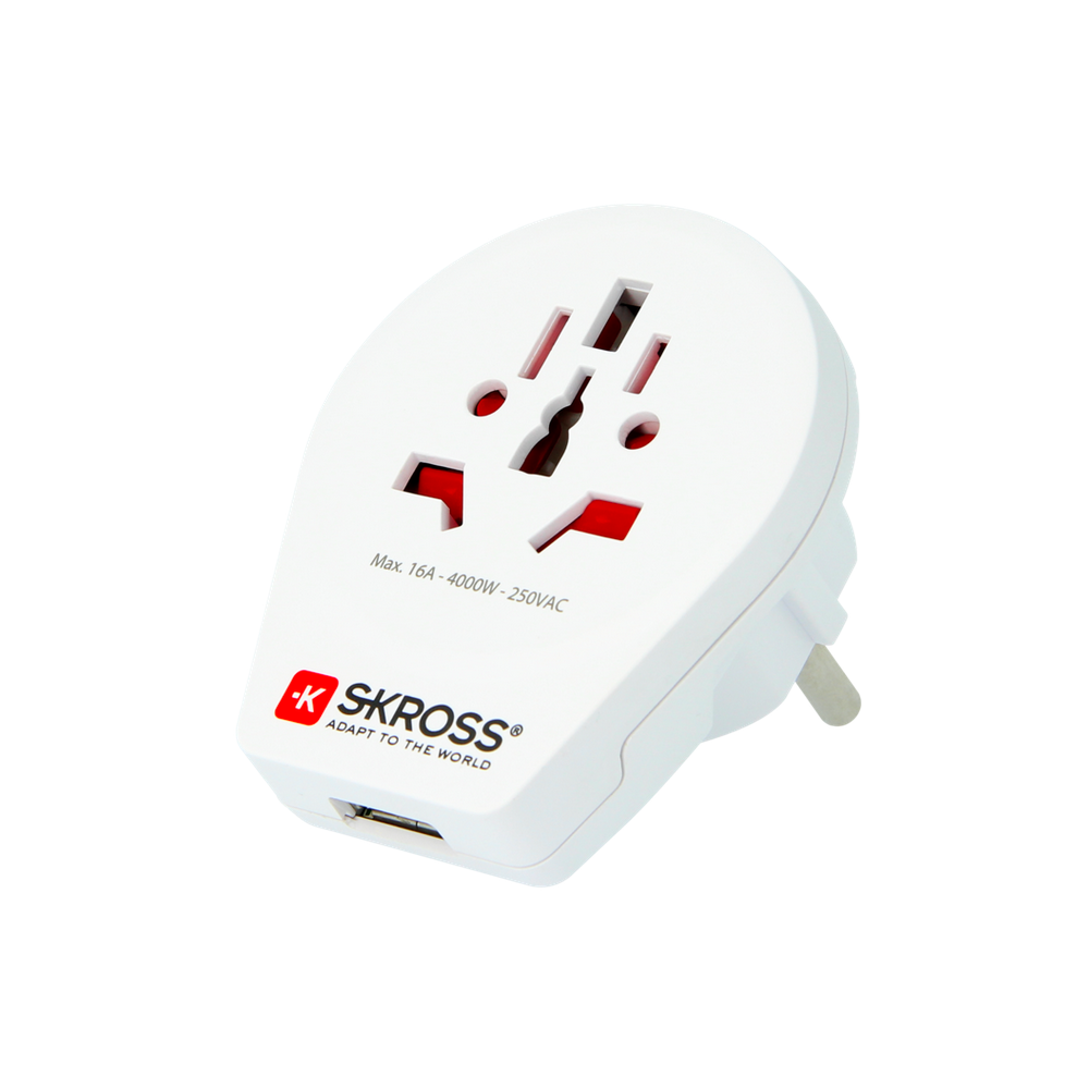Skross 1.500266 World / Europe Utazó adapter (1.500266)