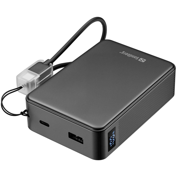 Sandberg 421-40 batteria portatile Ioni di Litio 20000 mAh Nero