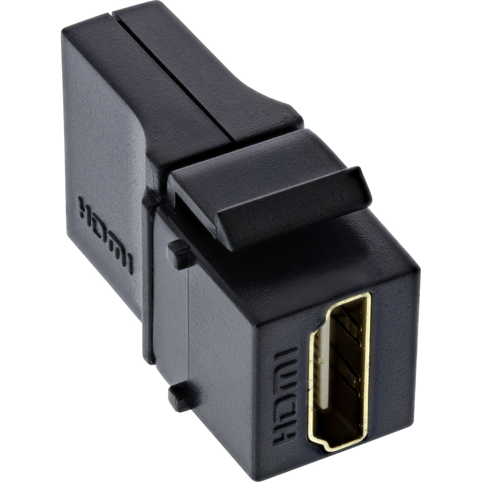 InLine 76202N csatlakozó átlakító HDMI A female HDMI A Fekete (76202N)