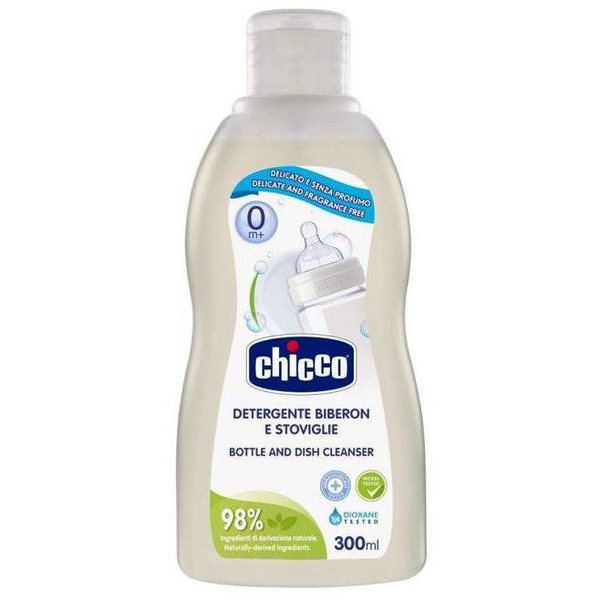 CHICCO cumisüveg- és cumitisztító, 300 ml
