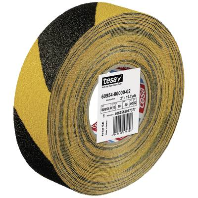 Tesa  ANTI-RUTSCH (60954-00000-02) Csúszásmentesítő szalag ® Fekete/sárga (H x Sz) 18 m x 50 mm 1 db