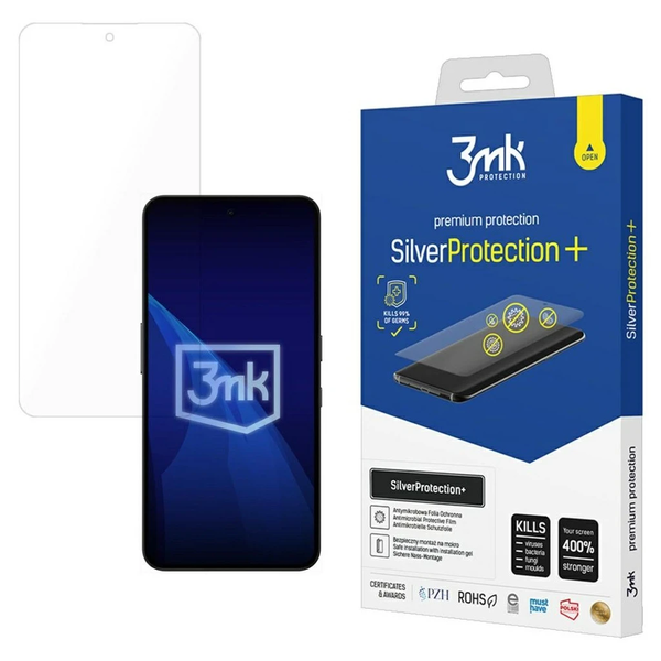 3MK SilverProtect+ antimikrobiális film nedves telepítéssel CMF Phone 2 Pro készülékhez by Nothing