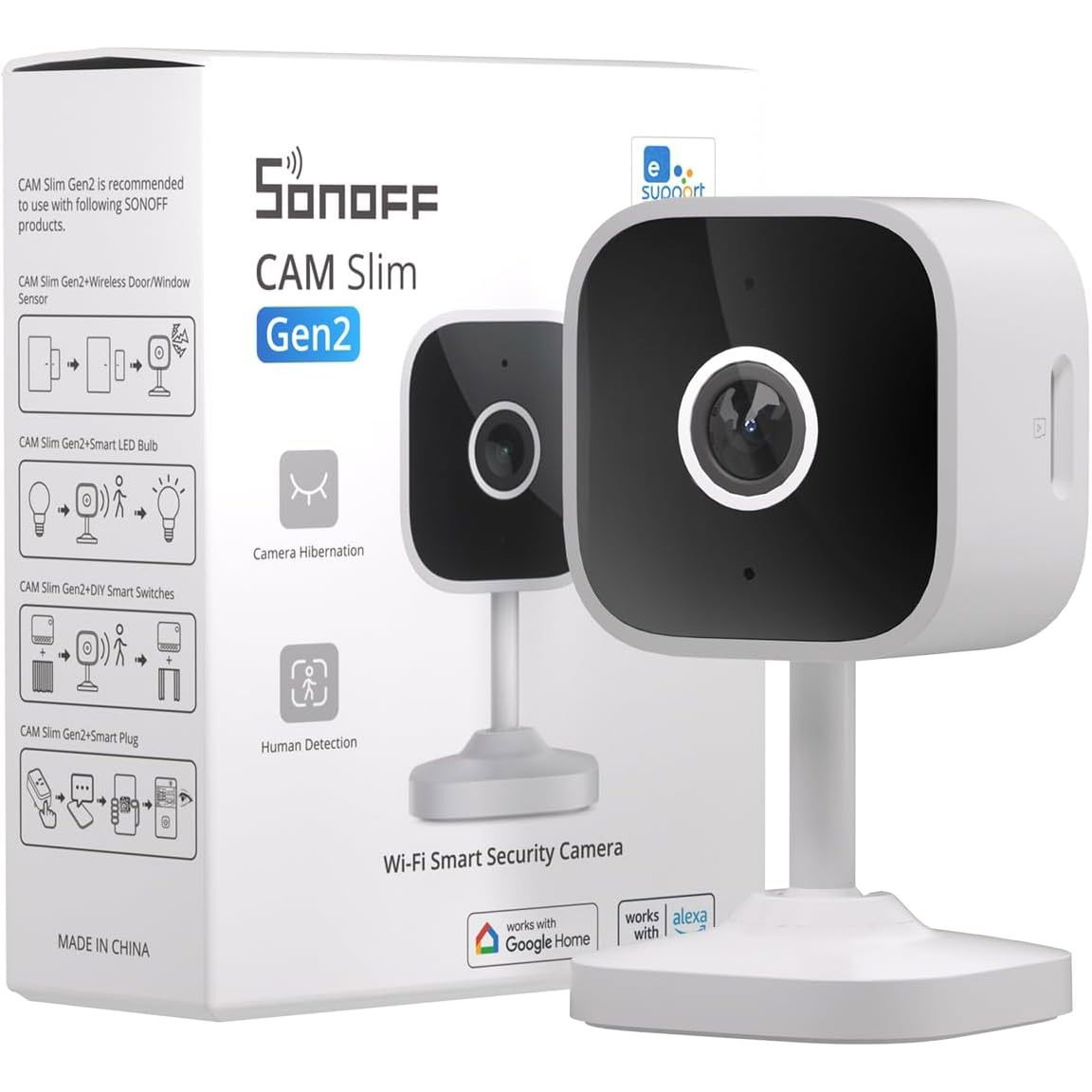 SONOFF CAM Slim Gen2 Smart Home Security Camera (CAM-S2)