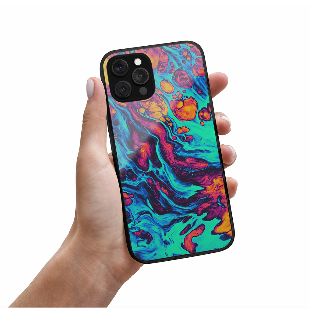 Fusion F1 Apple iPhone 15 Pro Hátlapvédő tok - Mintás (FSN-PC-I15P-F1)