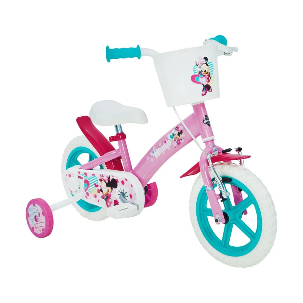 Huffy Disney Minnie kerékpár - Rózsaszín/Piros (12-es méret) (22431W)