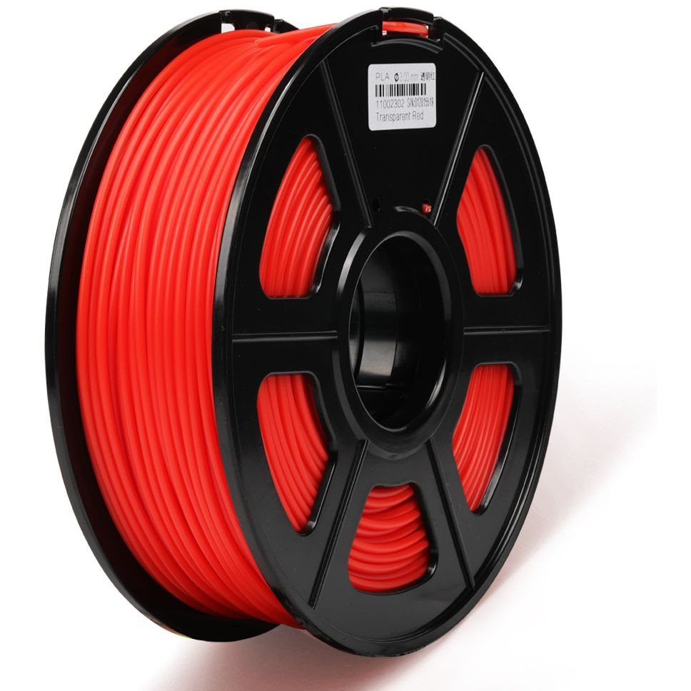 Sunlu PLA 1kg Transparent red (PLA Transparent RED)