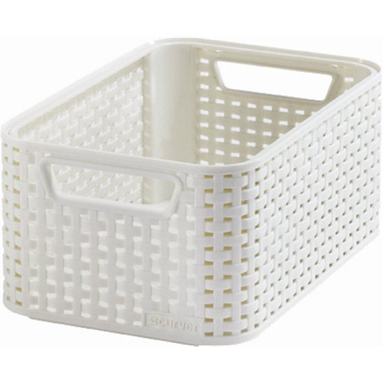 Curver My Style 7l Rattan hatású tárolókosár - Bézs (189336/205825)