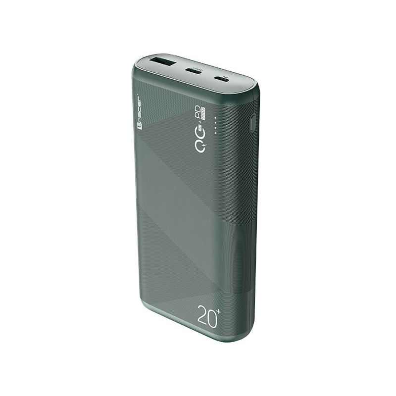 Tracer Kori Power Bank 20000mAh - Szürke (TRABAT47095)