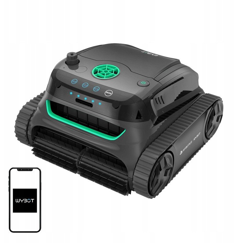 Cordless Robotic Pool Cleaner Wybot S2 (Wybot S2)