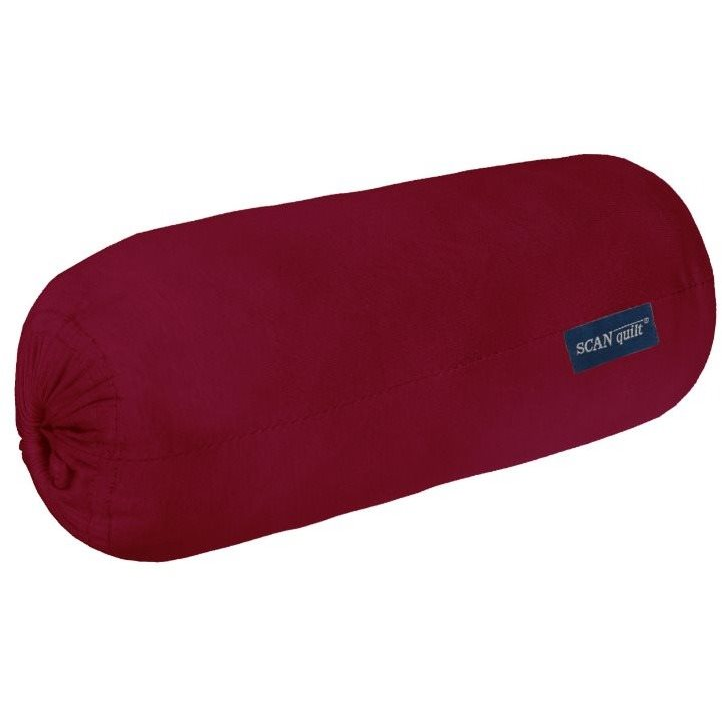 SCANquilt JERSEY SOFT lepedő, sötétpiros, 180×200 cm (34253)