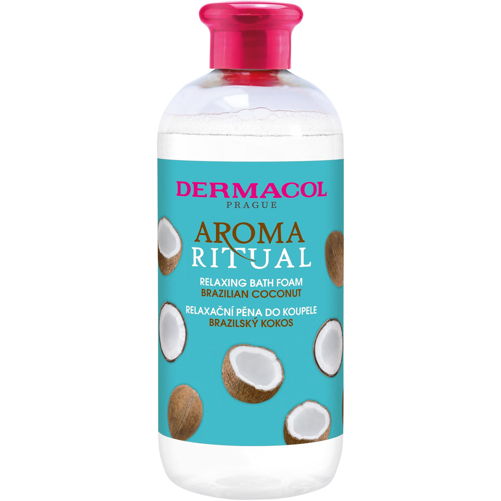 DERMACOL Aroma Ritual Bath Foam Brazilian Coconut 500 ml (8595003122177)