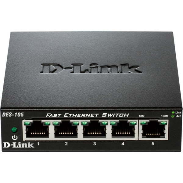 Prepínač D-Link DES-105