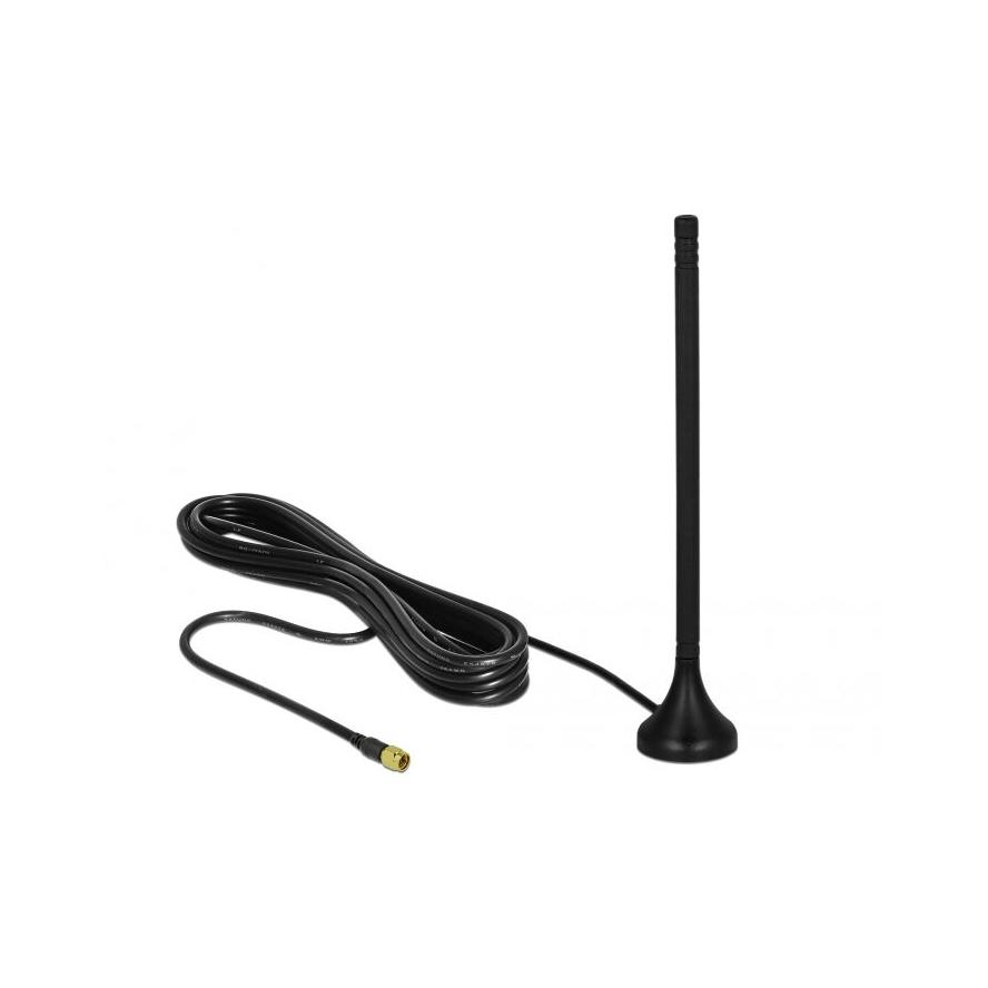 Delock LTE antenna fekete (12588) (12588)