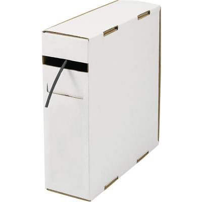 Zsugorcső 2:1, fekete, 2,5/5 mm, TRU COMPONENTS 1572140 (1572140)