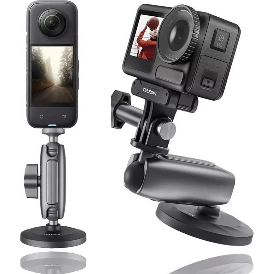 Magnetic Base Mount Telesin for action cameras (TLS201)