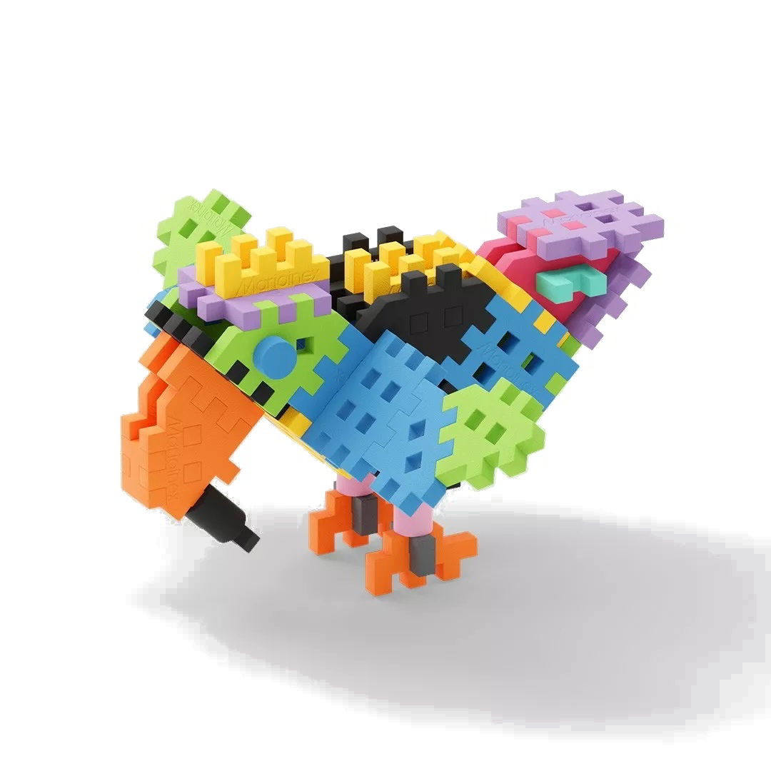 Marioinex Mini Waffle Nature Tukán 50 darabos építő készlet (906118)