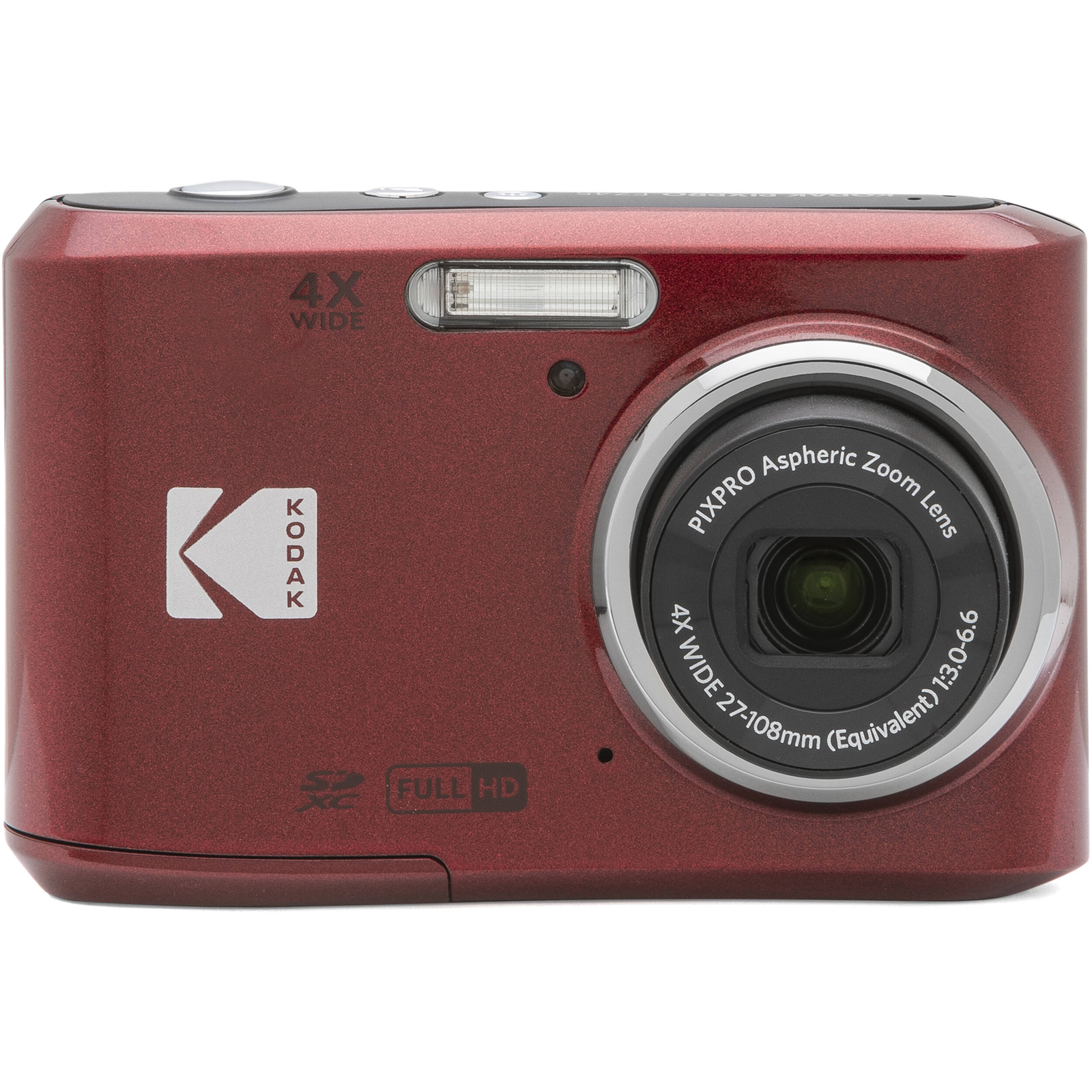 Kodak Pixpro FZ45 Kompakt Digitális fényképezőgép - Piros (KO-FZ45RD)