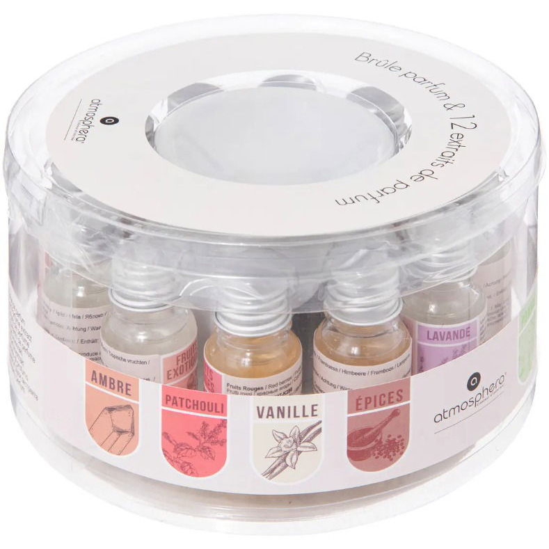 ATMOSPHERA illatolaj + aromalámpa - 10ml, 12db (3560239484851)