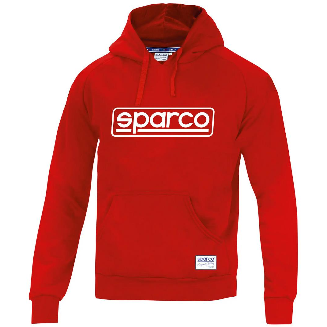 Sparco FRAME kapucnis pulóver, piros, XXL méret (1315RS5XXL)