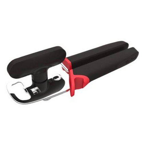 Tefal K2070514 otvírák na plechovky a konzervy Mechanický otvírák na konzervy Černá, Červená