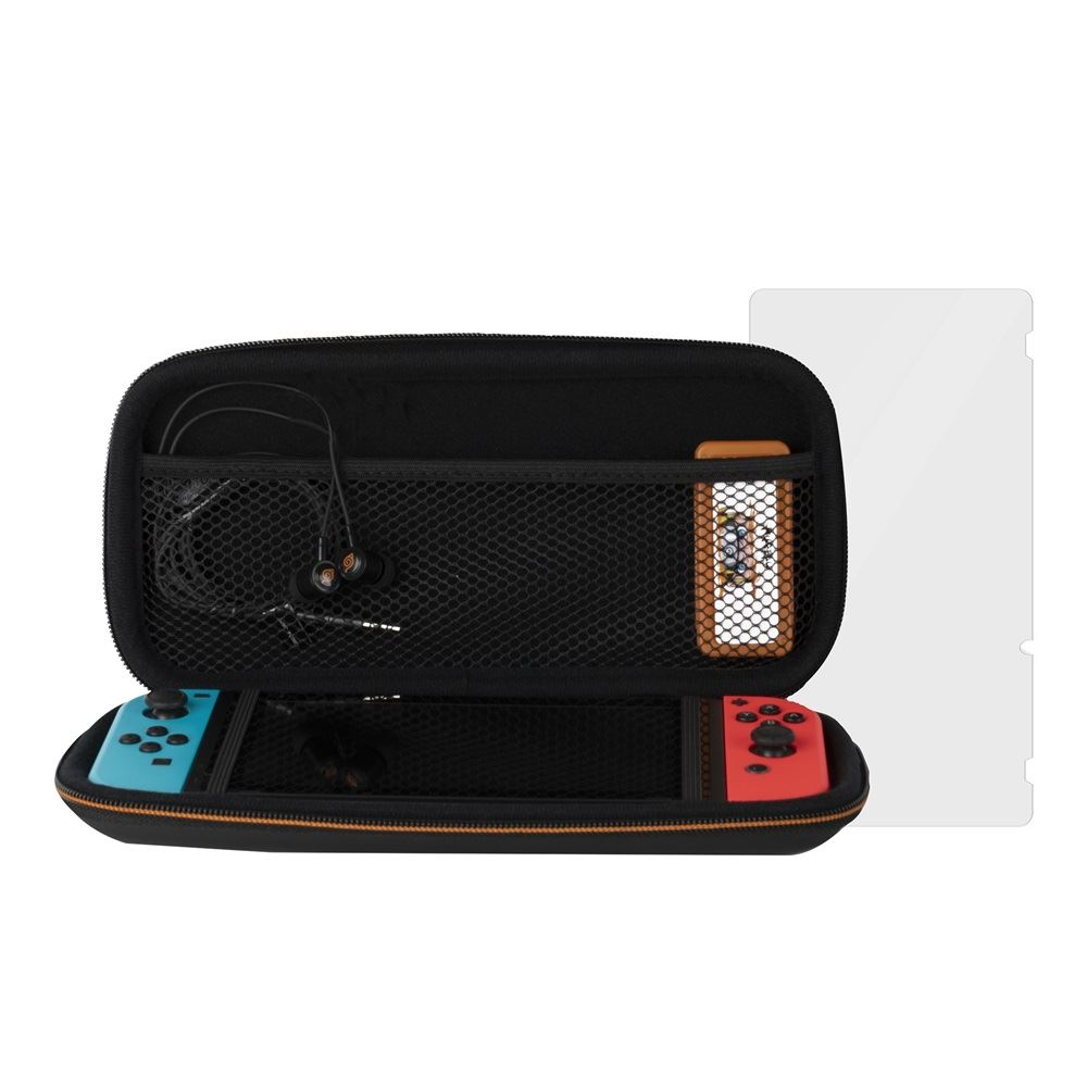 Konix Naruto Keményhéjas táska Nintendo Etilén-vinil-acetát (EVA) Fehér (KX-NAR-SK-NS)