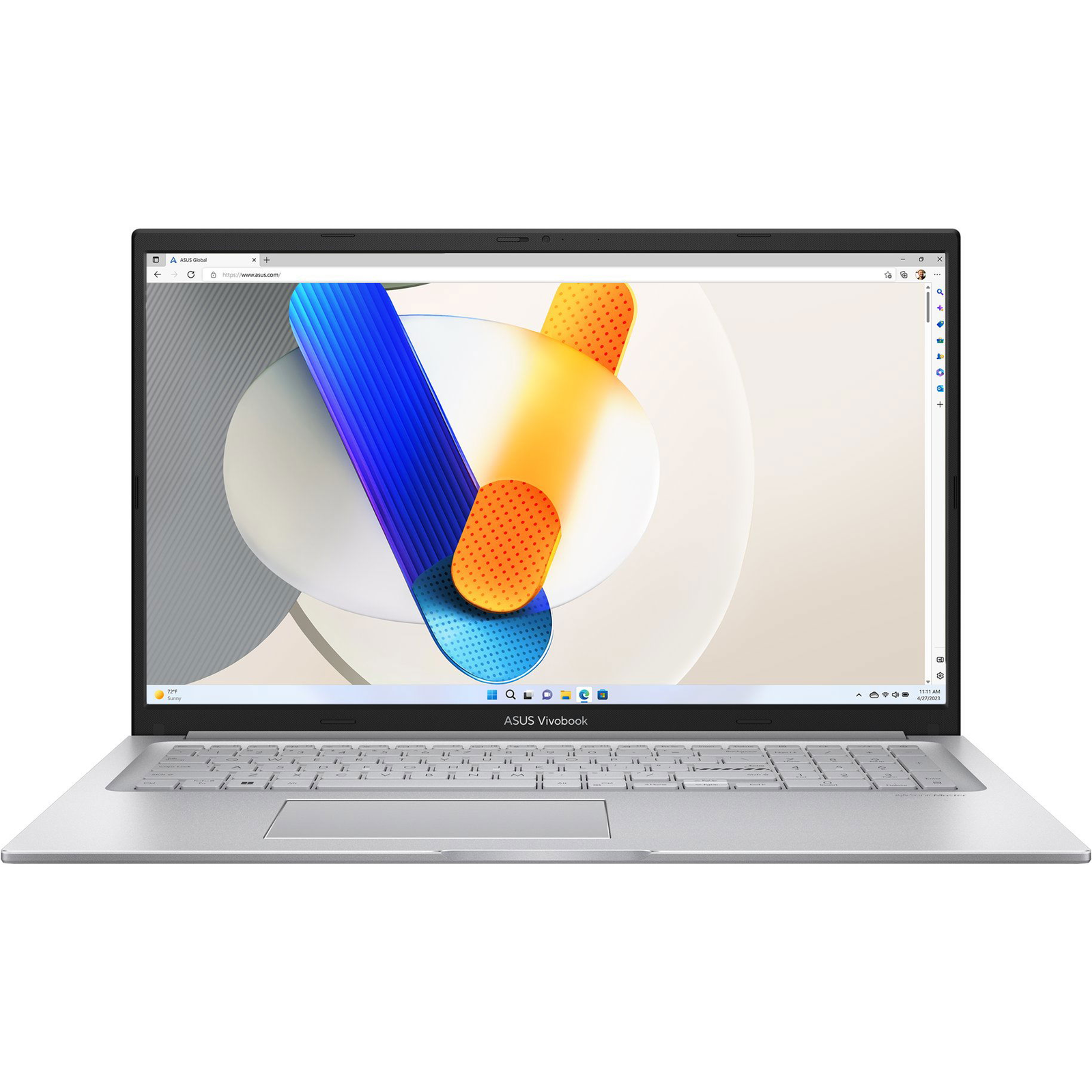 ASUS Vivobook 17 X1704VA-AU1155W Ezüst (X1704VA-AU1155W)