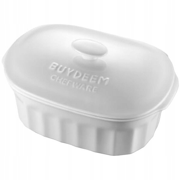 BUYDEEM Kerámia edény 2L G553/G563 ételpárolóhoz Fehér