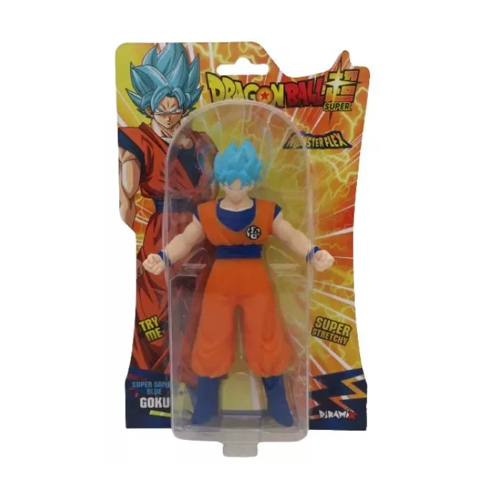 Monsterflex Nyújtható Dragon Ball figura - Goku Kék Szuper Csillagharcos (0391)