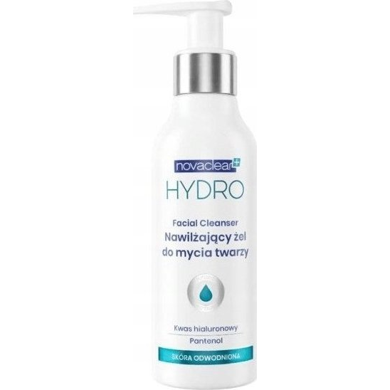 Equalan Pharma Novaclear Hydro, Nawilżający Żel do mycia twarzy, 150 ml - Długi termin ważności!