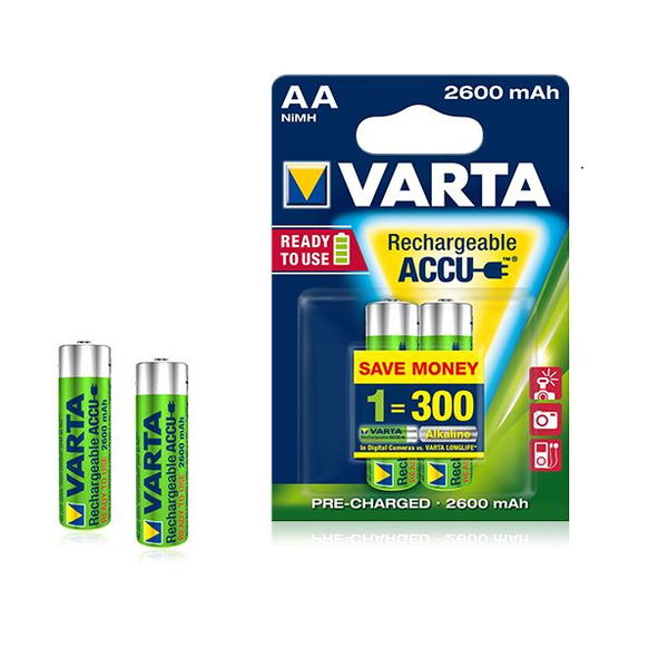 Varta 05716 Genopladeligt batteri AA Nikkel-Metalhydrid (NiMH)