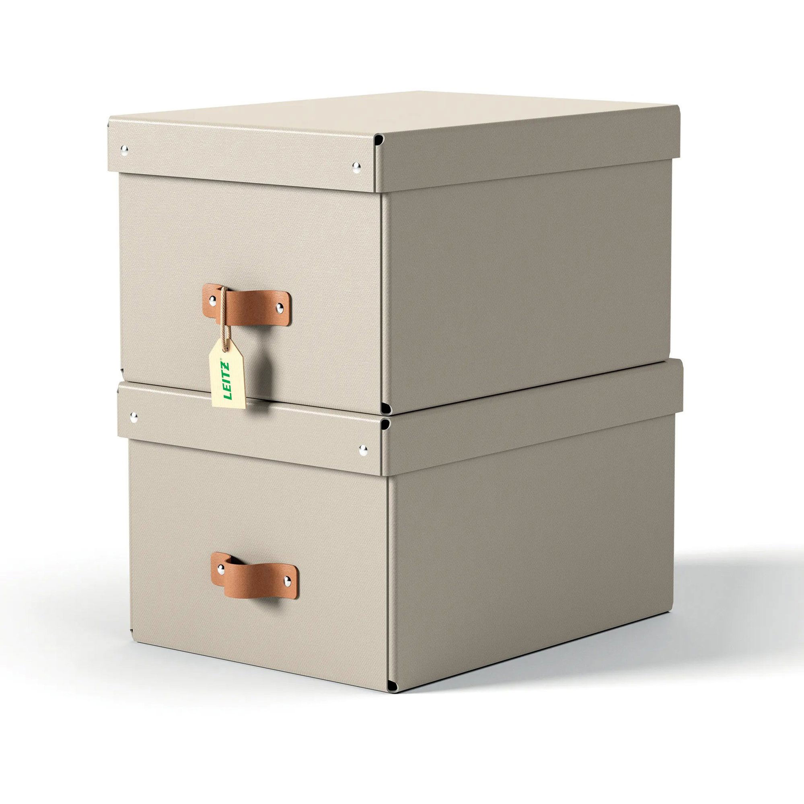 LEITZ Puro, méret M, bézs - 2 darabos készlet (61490012)