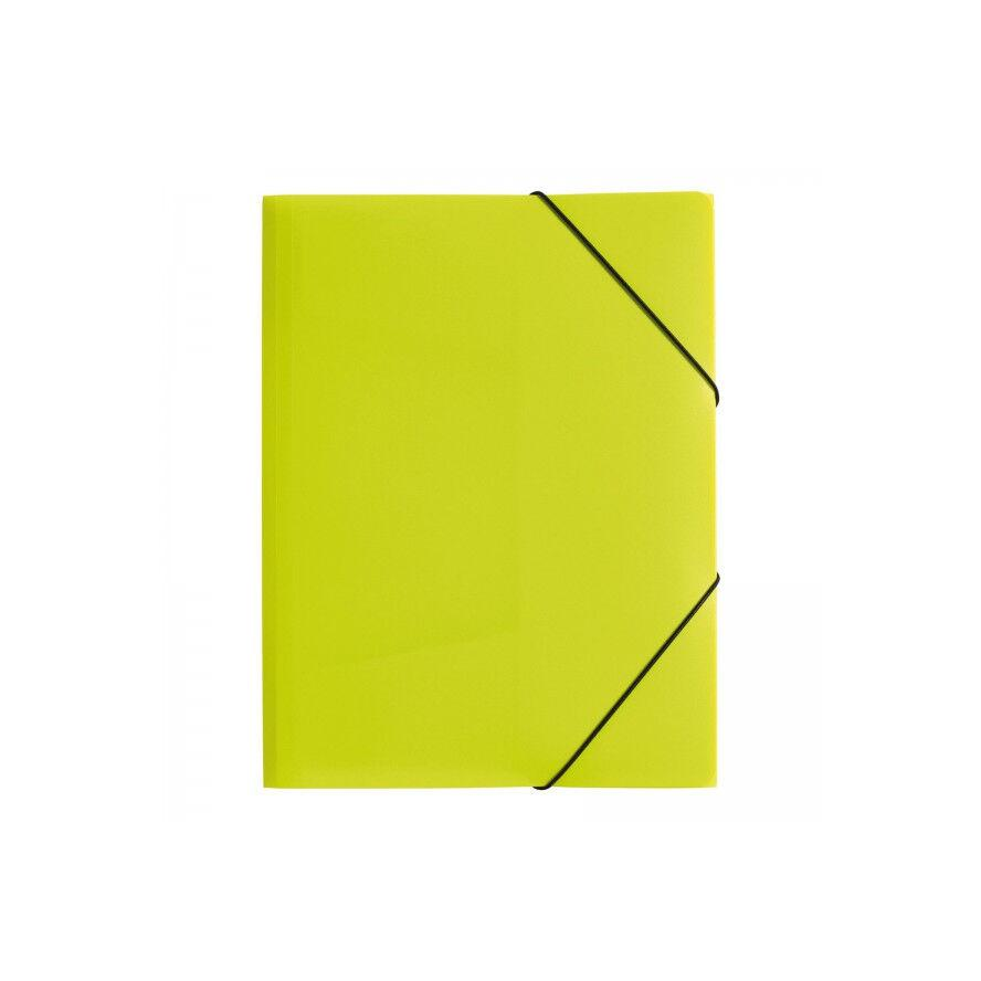 Pagna A4 PP lime gumis mappa (21613-17)