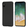 Pitaka Twill (KI9001XM) Apple iPhone XS Max tok fekete-szürke (115666)