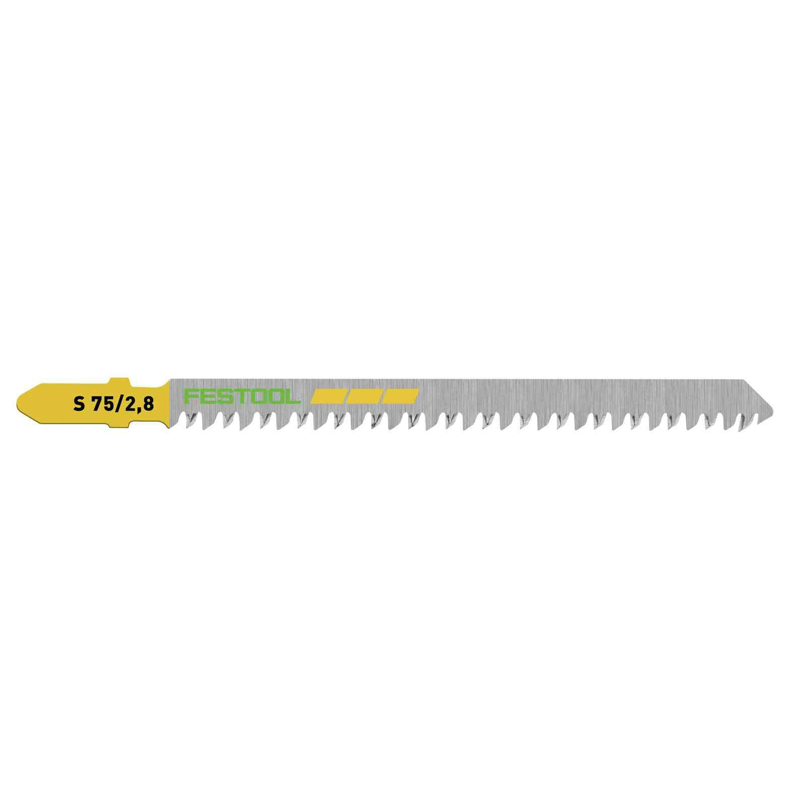 FESTOOL 204260 Szúrófűrészlap Faanyagokhoz - S 75/2,8, Japán Fog (204260)