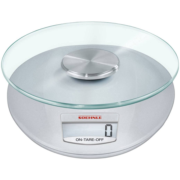 Кухненска везна Soehnle Roma, Цифрова, 5 кг, 1 гр, Сребриста