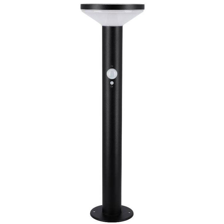 Tesla LED napelemes kerti lámpa TS502, 50 cm, akár 400 lumen, 3000 K, PIR, IP44 (ZSALU5-2)