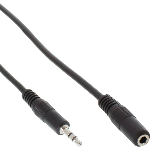 InLine 99935 audio kabel 5 m 3.5mm Zwart