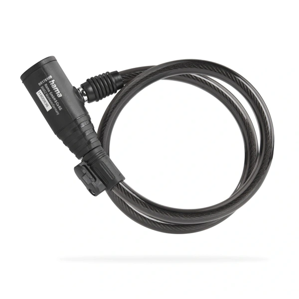 Hama 00178137 antifurto per bicicletta Nero 650 mm