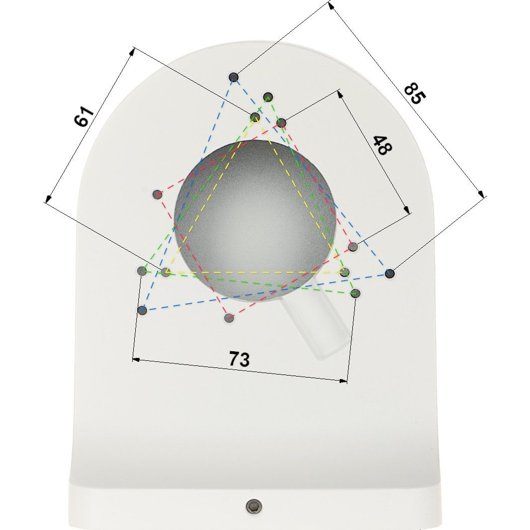 Dahua PFB205W-E alumínium fali konzol (PFB205W-E)
