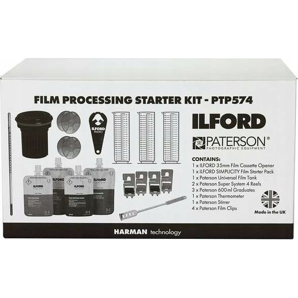 ILFORD + PATERSON FILM STARTER KIT2 (PTP574)