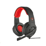 Trust GXT 310 Слушалки Жичен Лента за глава Игри Червен