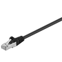 Goobay 68661 F/UTP Cat5e RJ45 Patch kábel 30m - Fekete