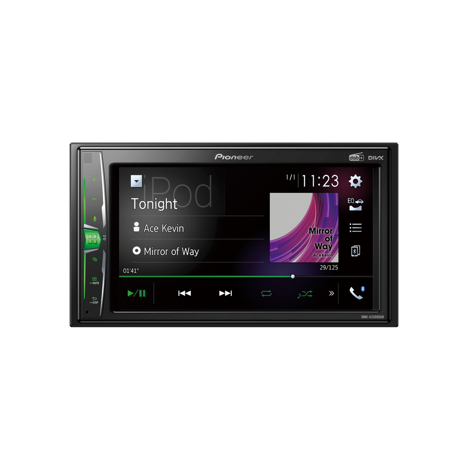 Pioneer DMH-A3300DAB Autó HiFi fejegység (DMH-A3300DAB)