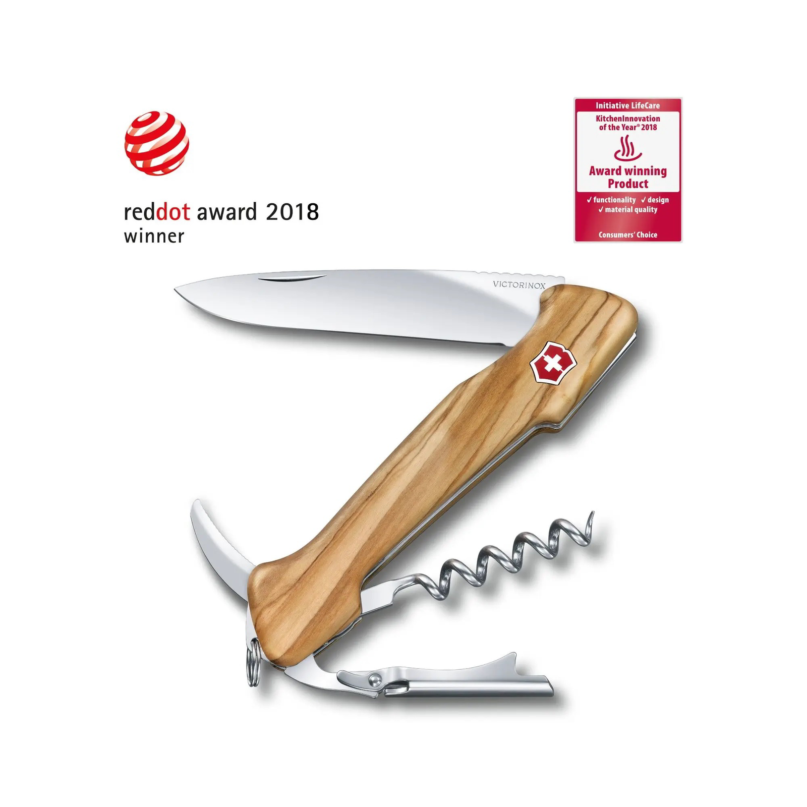 Victorinox WINE MASTER zsebkés Svájci bicska - Olive Wood (V-0.97 01.64)