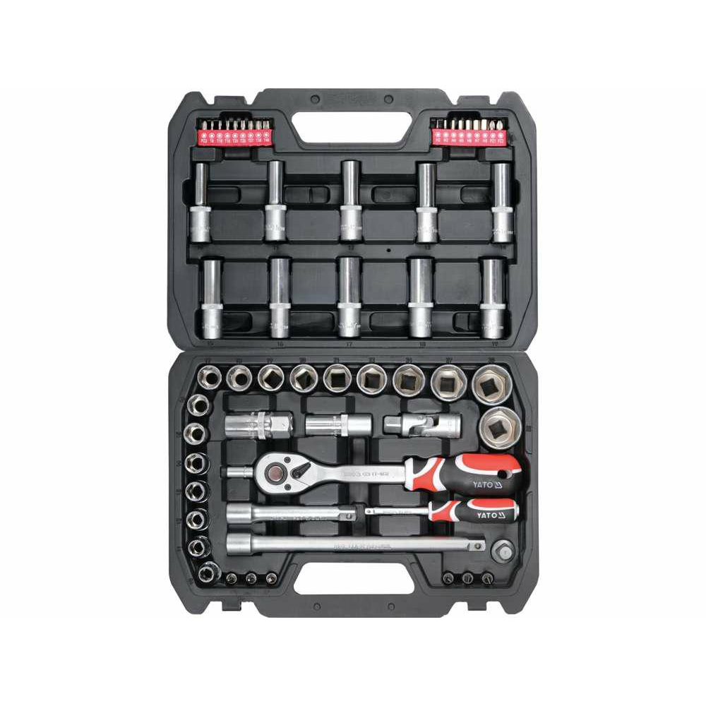 YATO SZERSZÁMKÉSZLET DUGÓKULCSOK 1/2'' 60DB-OS (YT-12660)